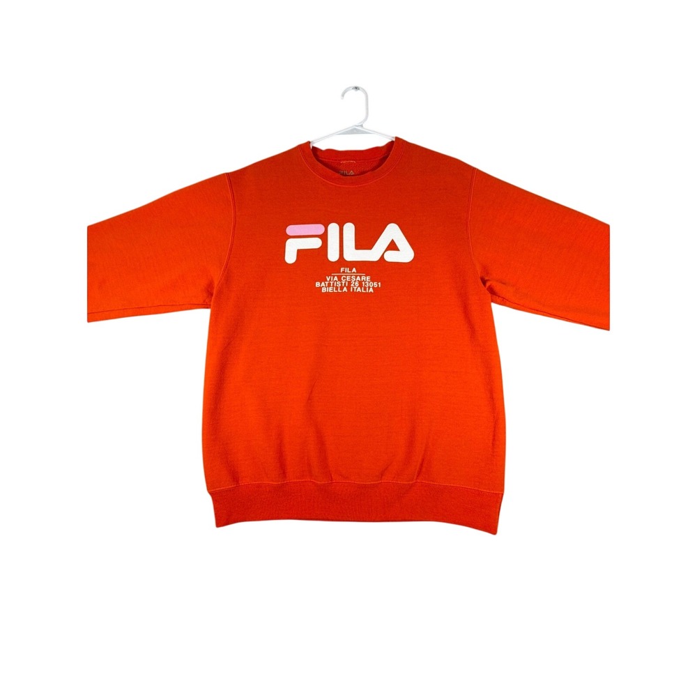 Fila Mens Crewneck Sweatshirt Size M Italia